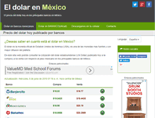 Tablet Screenshot of eldolarenmexico.com